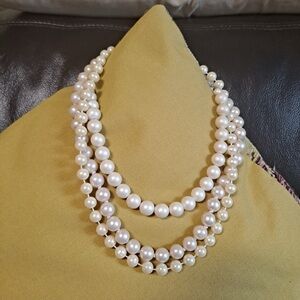 Three Vintage Pearl Necklaces and a Bracelet